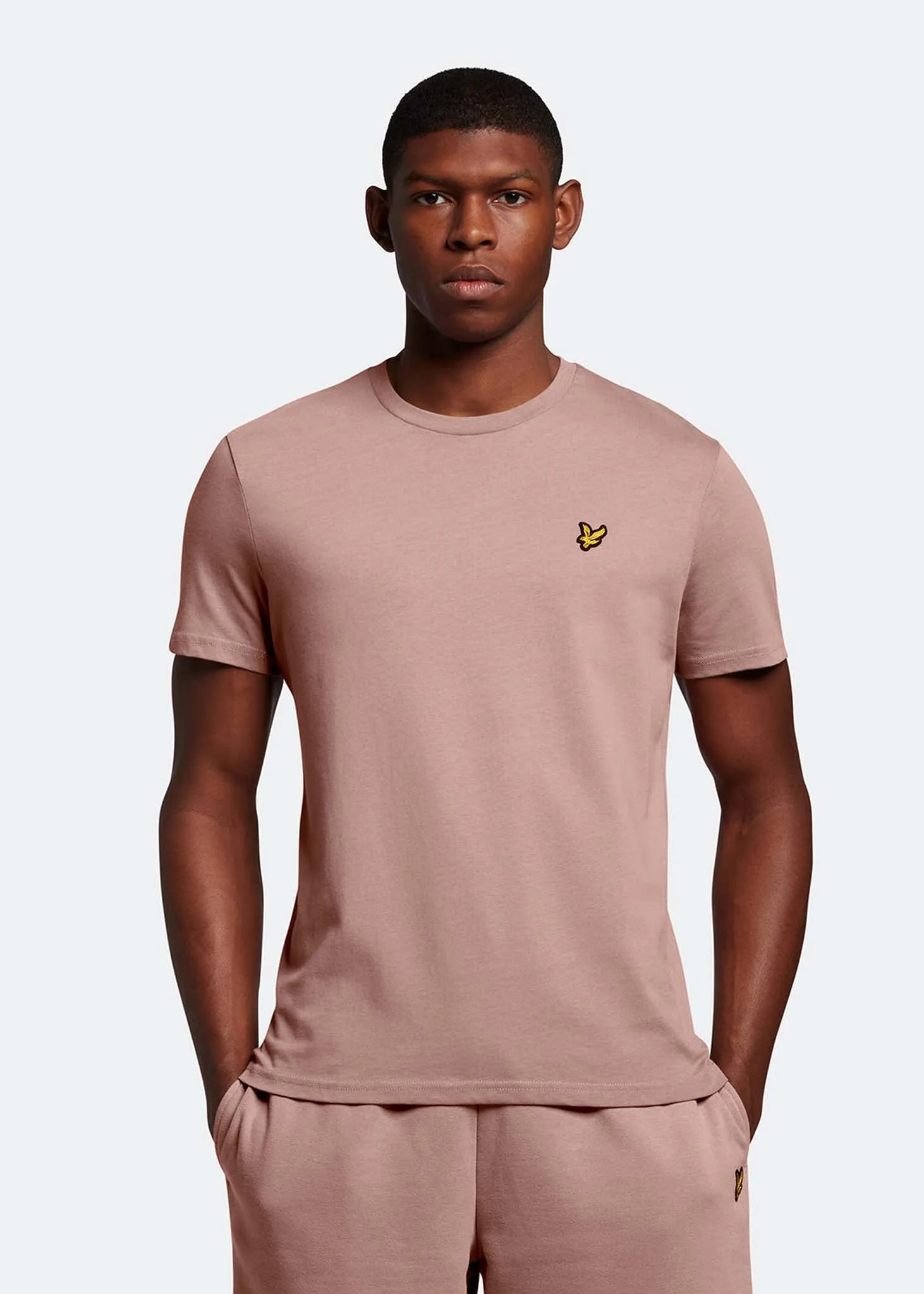 Plain t-shirt - hutton pink