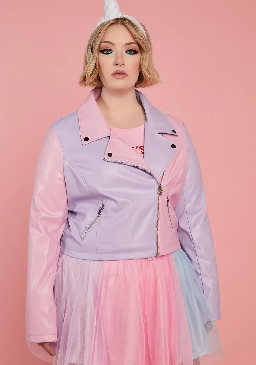 Plus Fool For You Moto Jacket