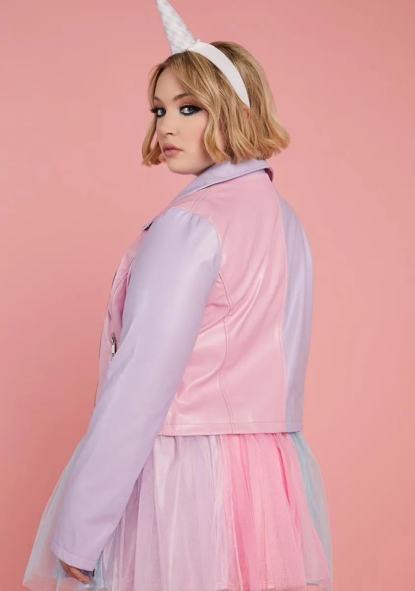 Plus Fool For You Moto Jacket