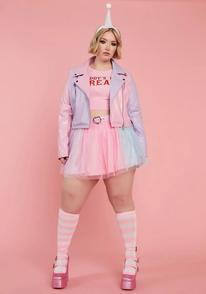 Plus Fool For You Moto Jacket