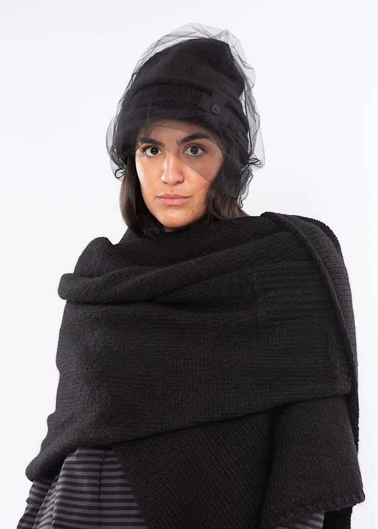 PLUSLAVIE KNITTED MESH BEANIE