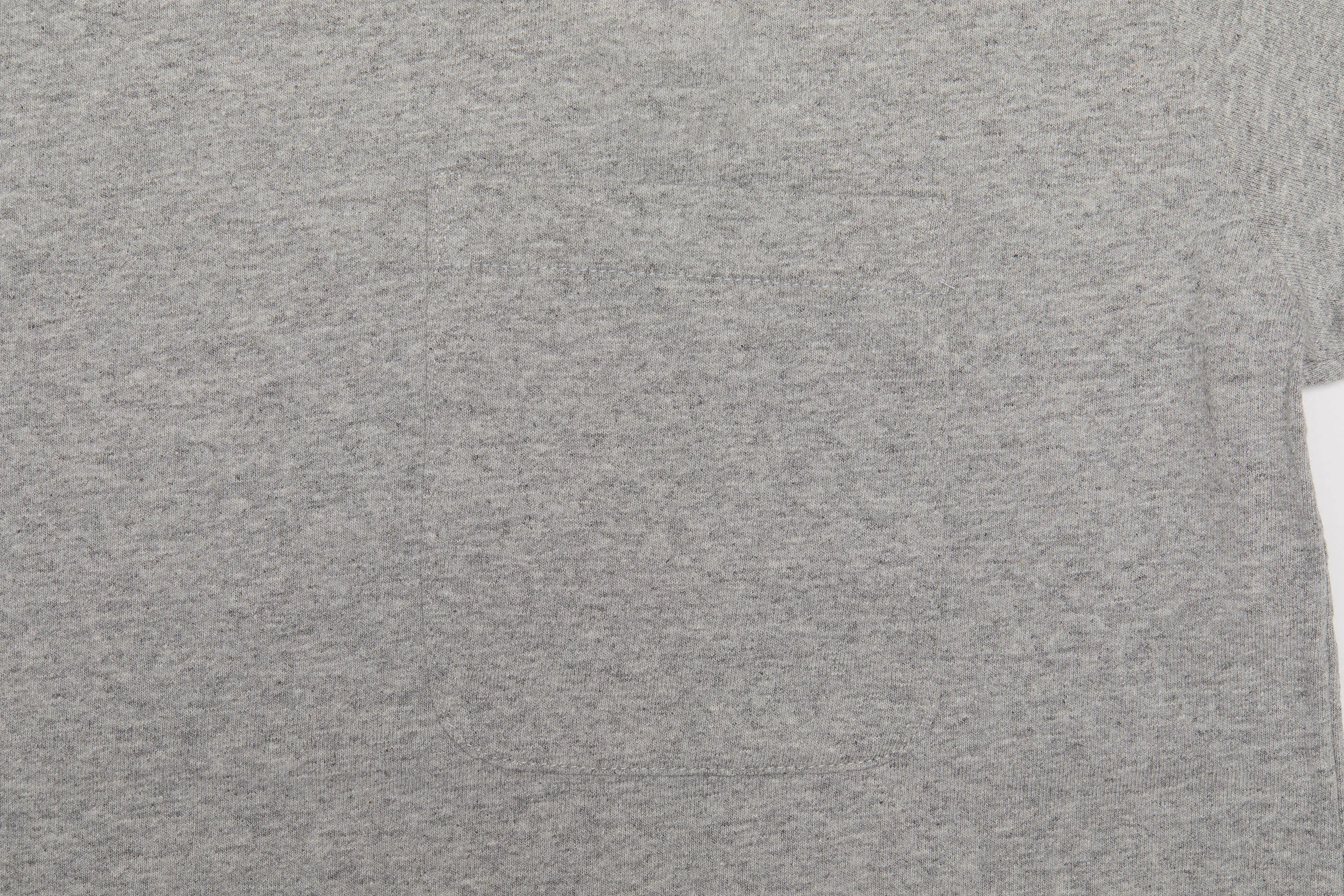 Pocket T-Shirt V (Heather Gray)