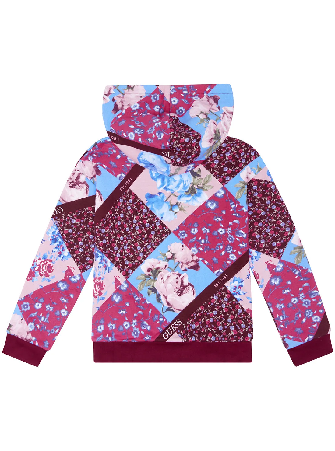 Purple Hooded Jumper (2-7)