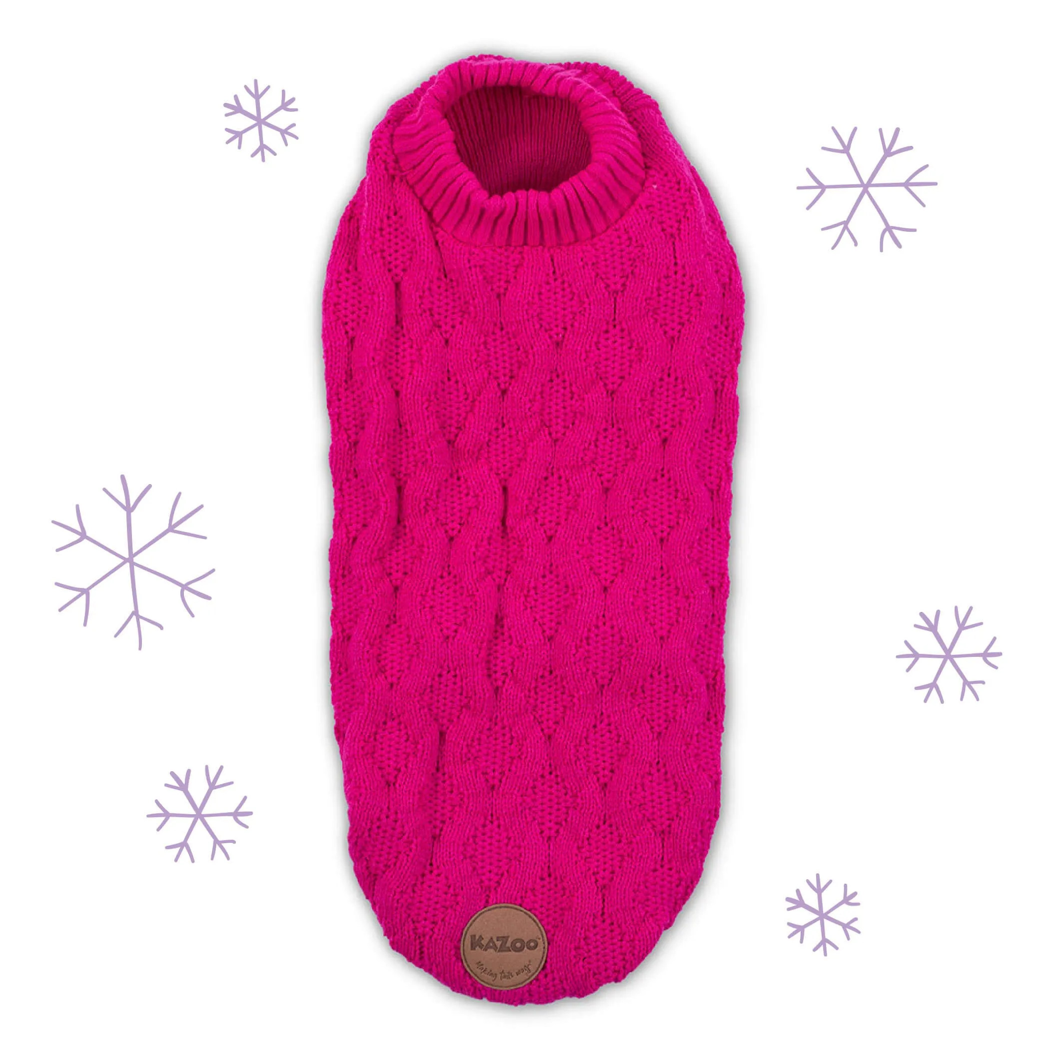 Raspberry Pink Dog Jumper