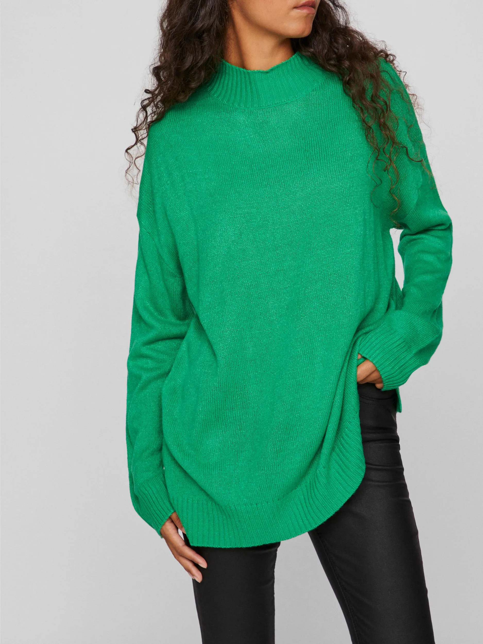 REGGIE OVERSIZED JUMPER (BRIGHT GREEN)