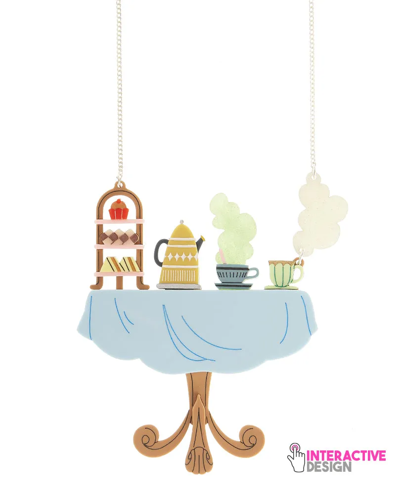 Retro Tea Set Table Necklace Insert Pack