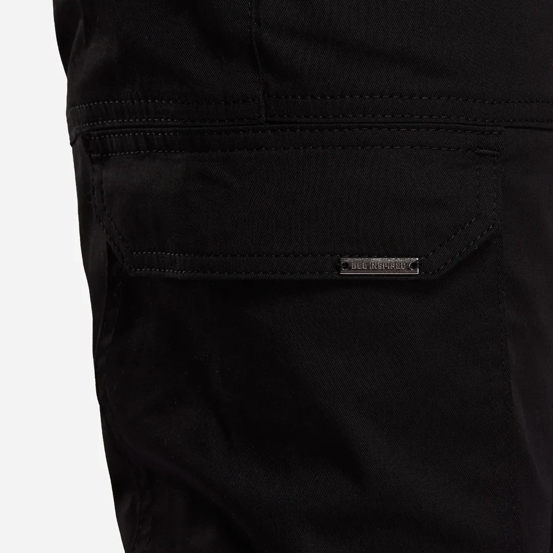 Rivero Cargo Pants - Black