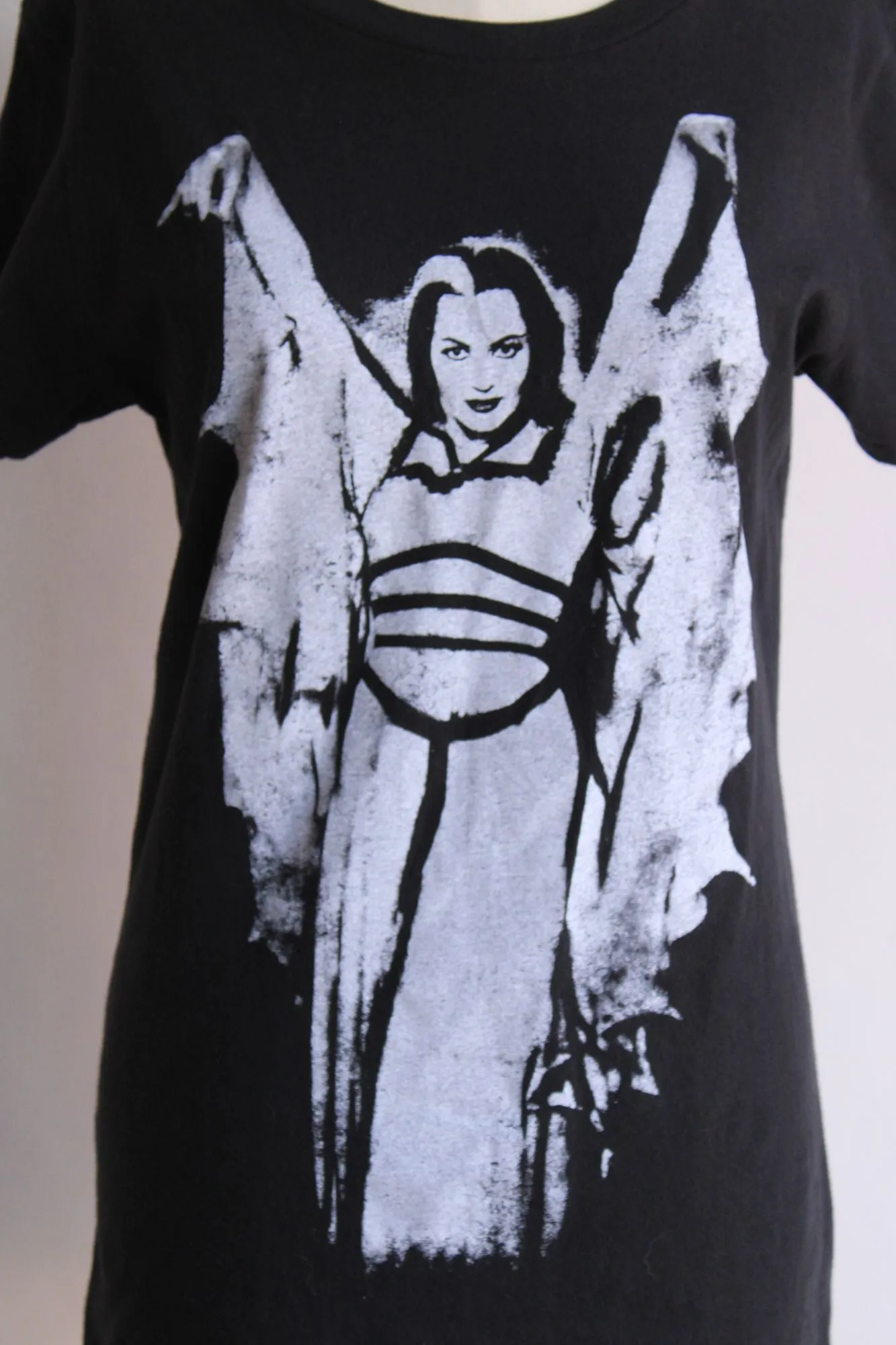 Rock Rebel Womens Lily Munster T Shirt, Size Large