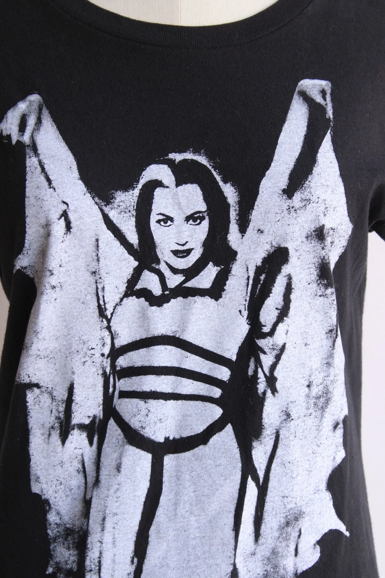 Rock Rebel Womens Lily Munster T Shirt, Size Large