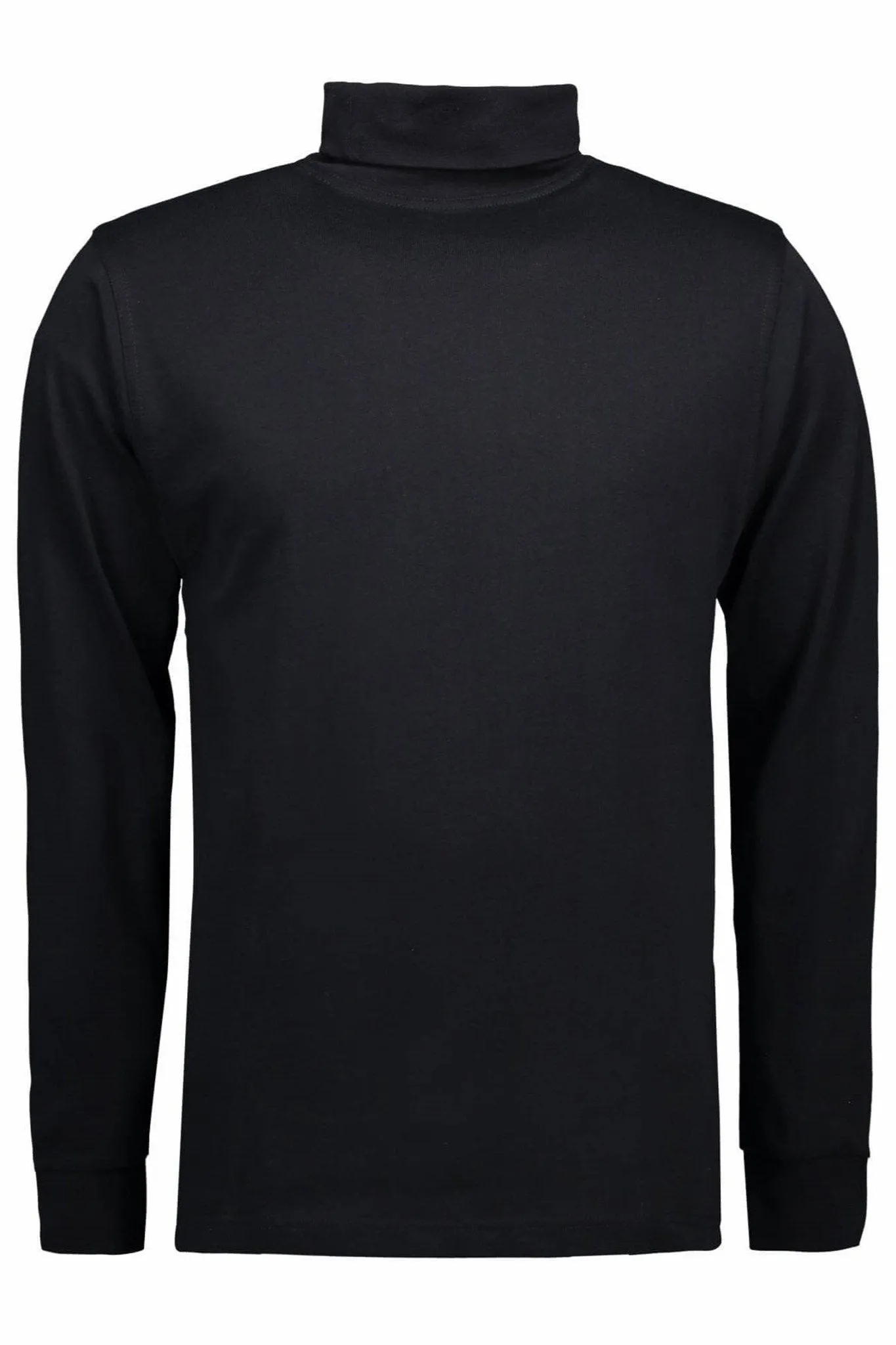 Rollneck jumper - Black