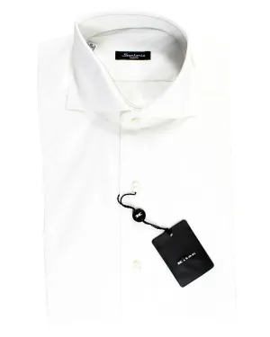 Sartorio Dress Shirt White 37 - 14 1/2 Slim Fit