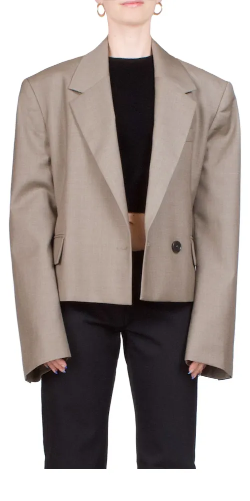 Shoreditch Ski Club x AGOLDE Callie Cropped Blazer