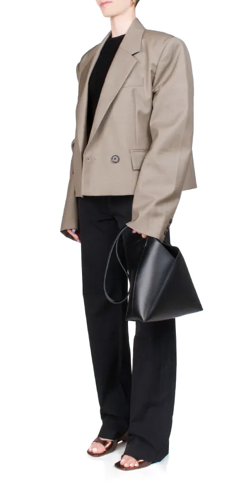 Shoreditch Ski Club x AGOLDE Callie Cropped Blazer