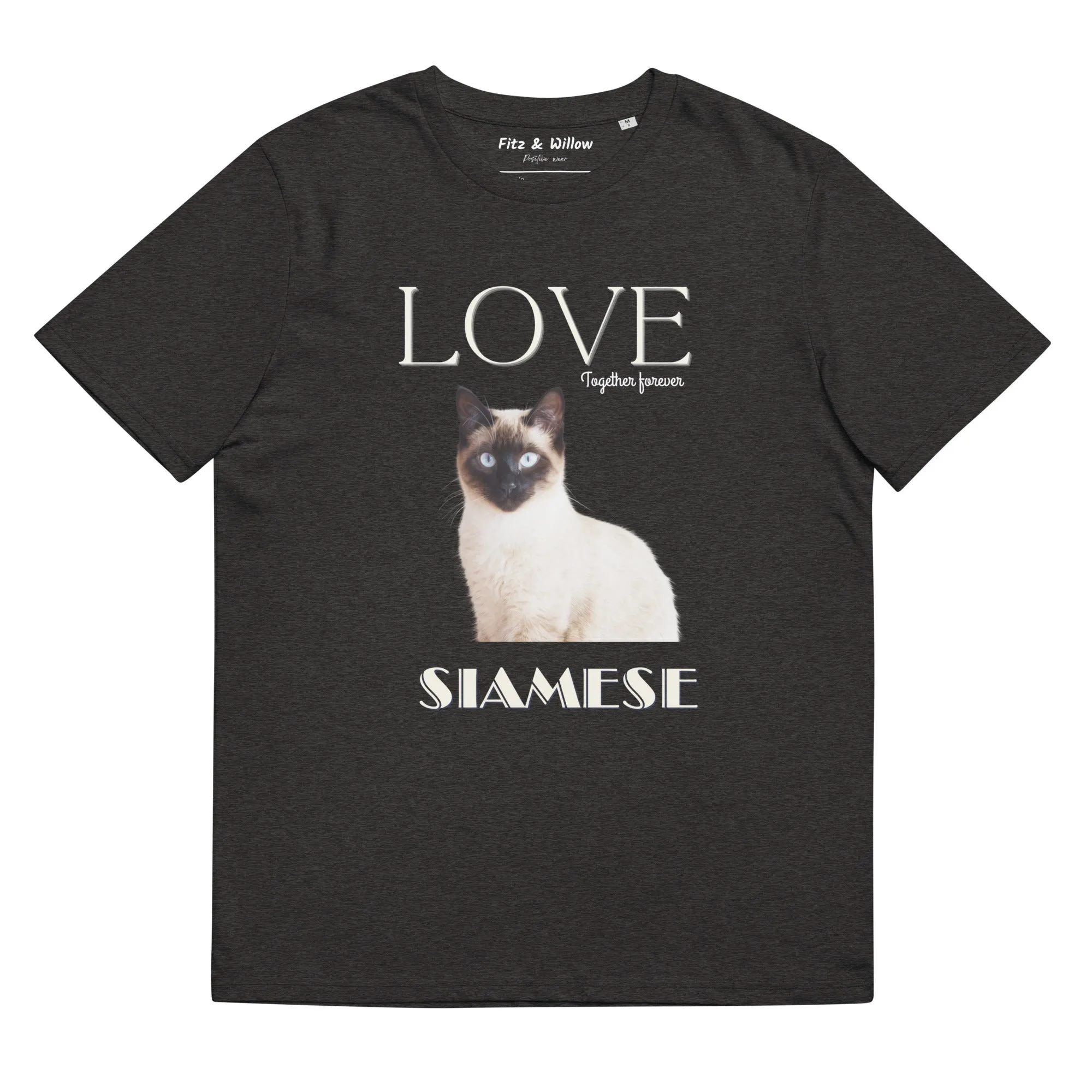 Siamese Cat, sustainable t-shirt,