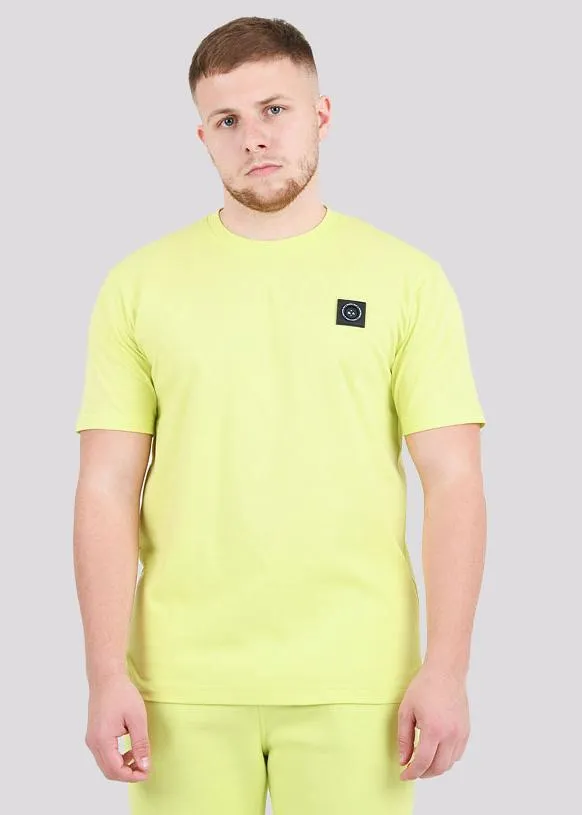 Siren t-shirt - faded lime