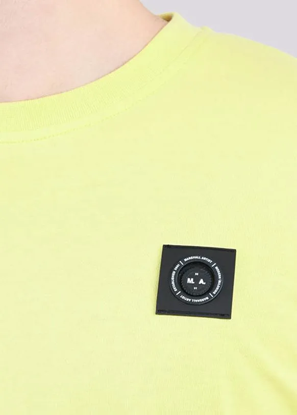 Siren t-shirt - faded lime