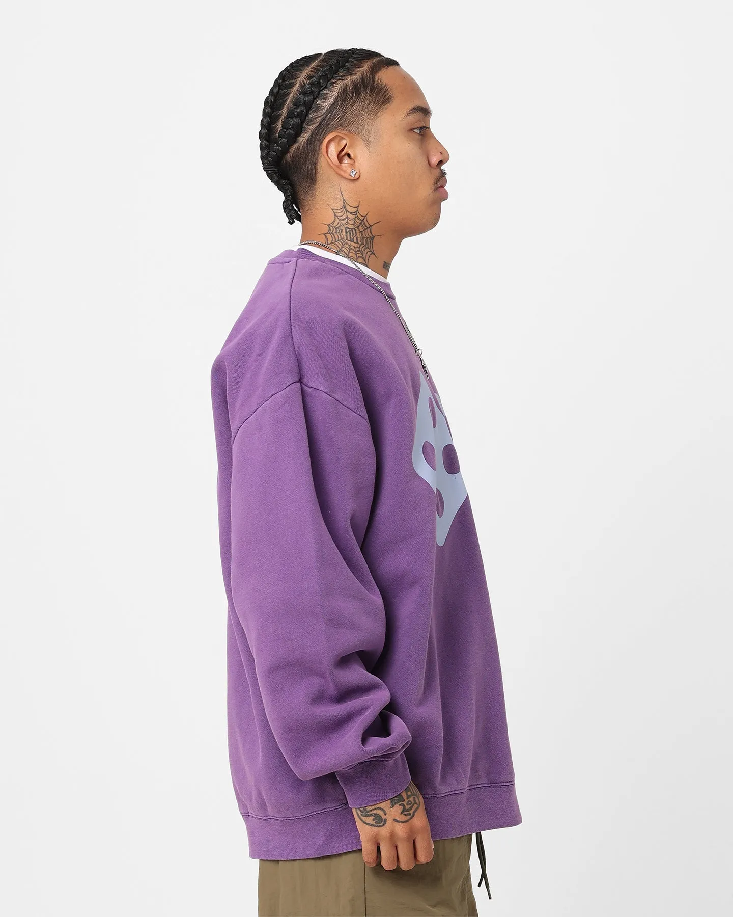 Stussy Two Dice 50-50 Crewneck Pigment Bright