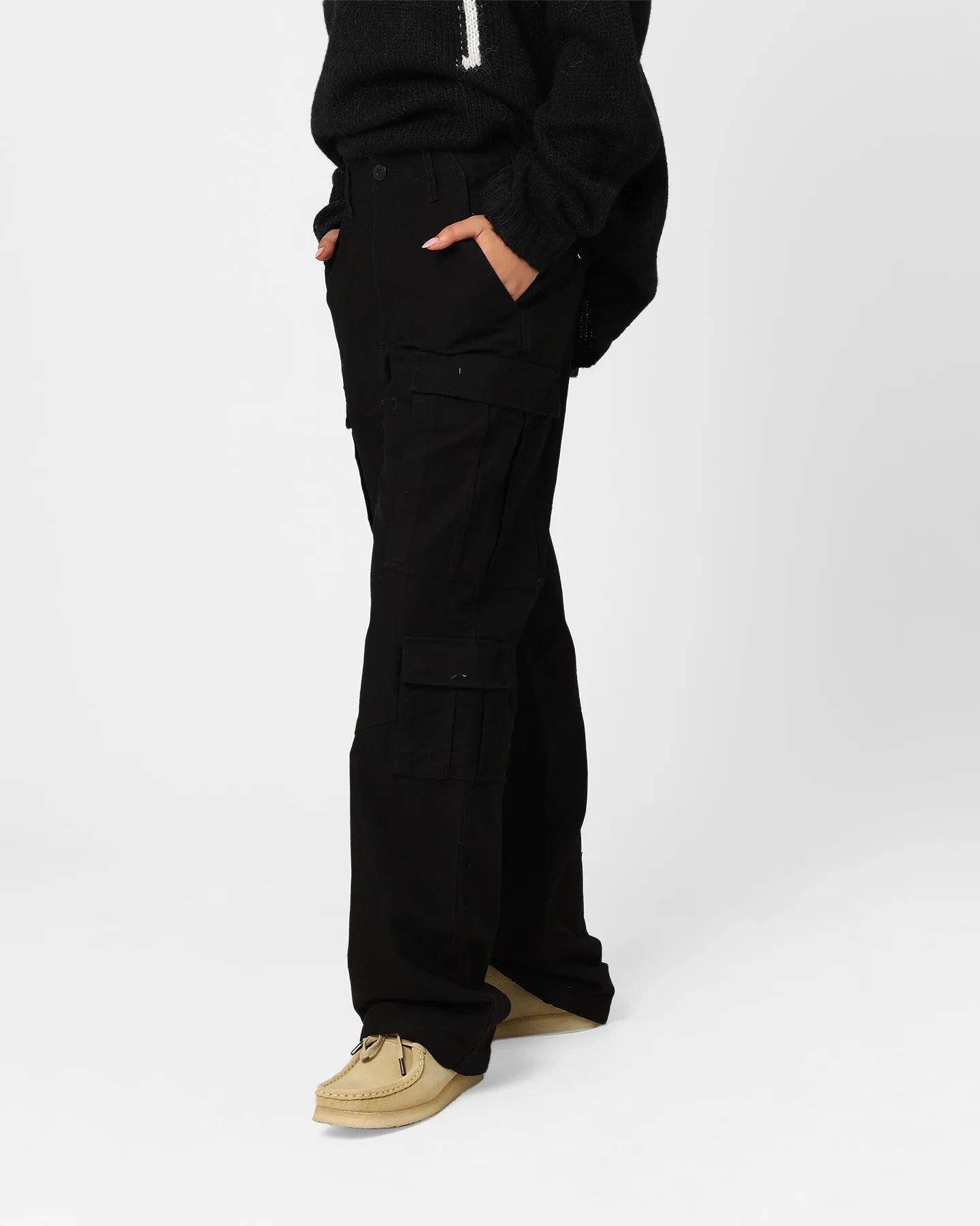 Stussy Women's Surplus Cargo Pants Black