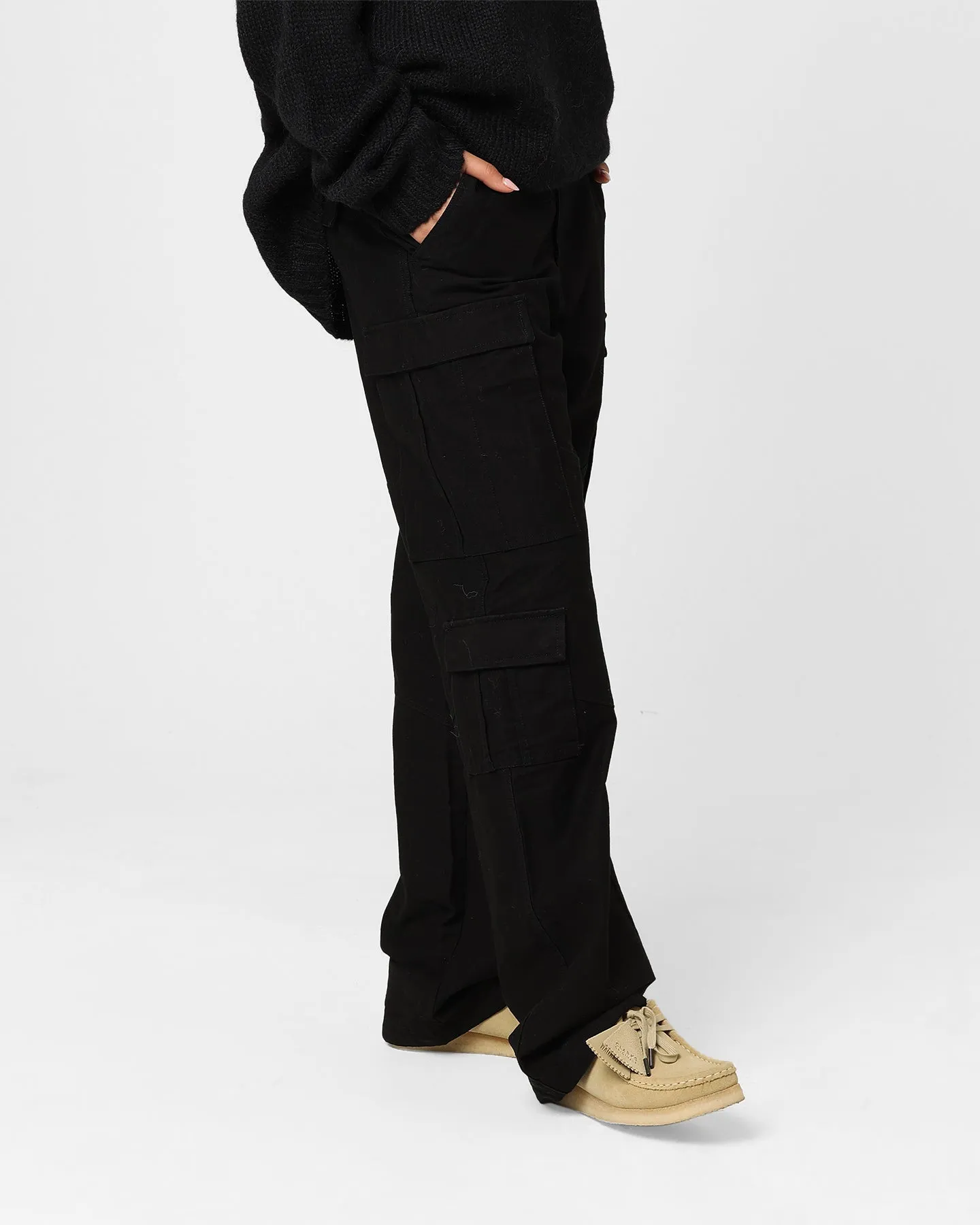 Stussy Women's Surplus Cargo Pants Black
