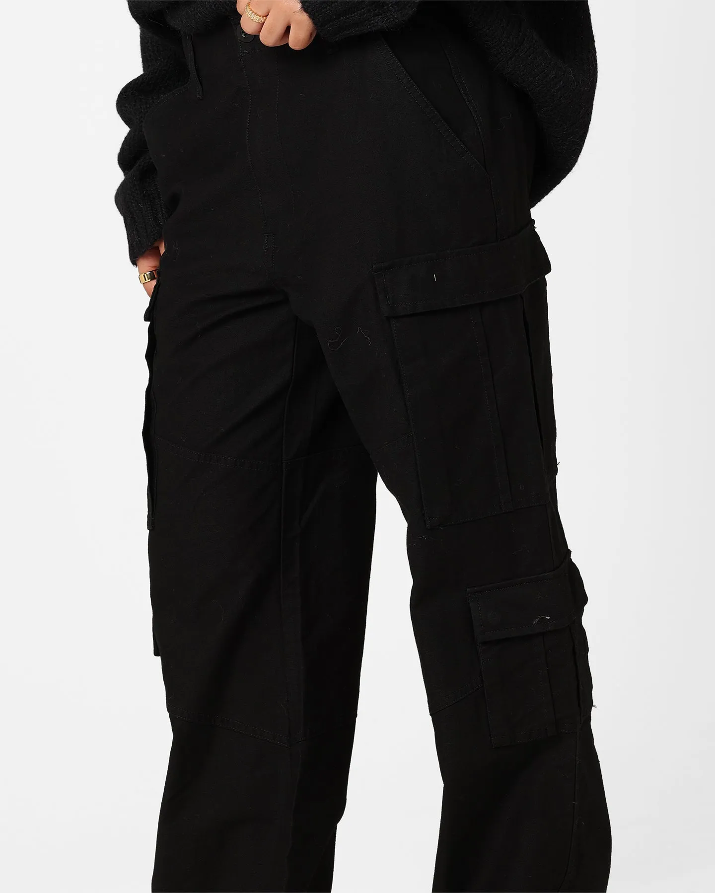 Stussy Women's Surplus Cargo Pants Black