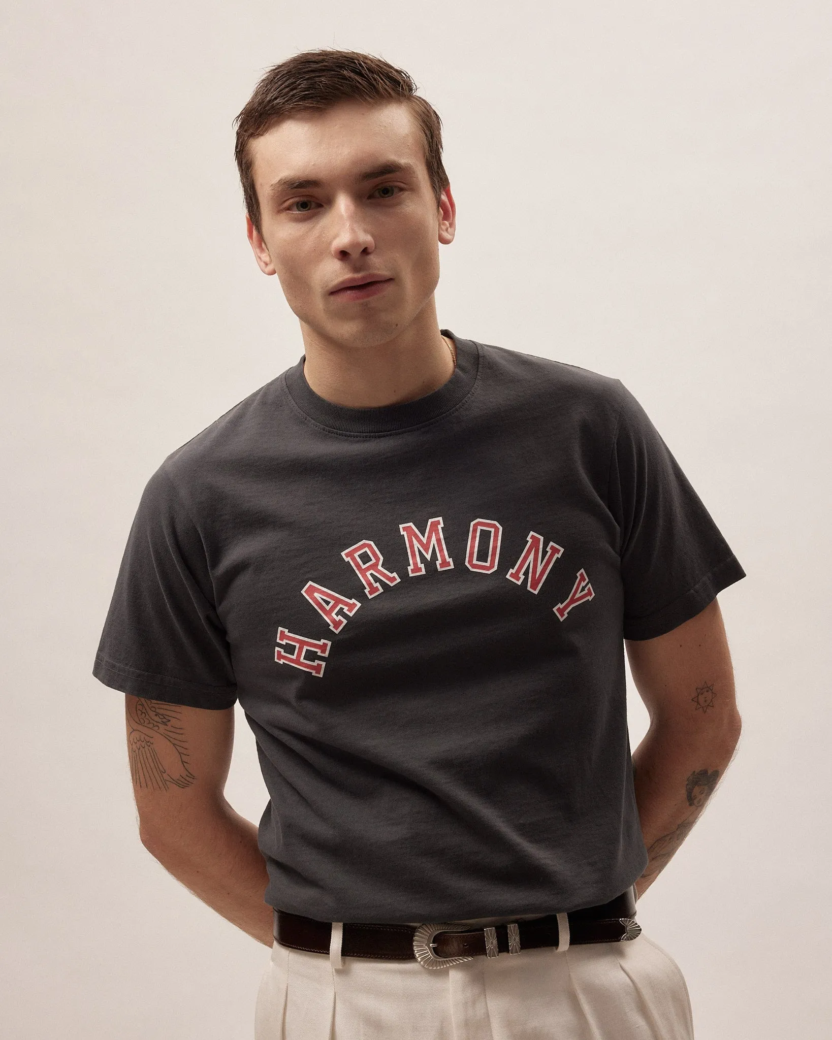 T-Shirt Varsity - Slate - Cotton Jersey