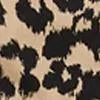 Tall Linen-Blend High-Waisted Cargo Jogger Pant - Leopard-Print