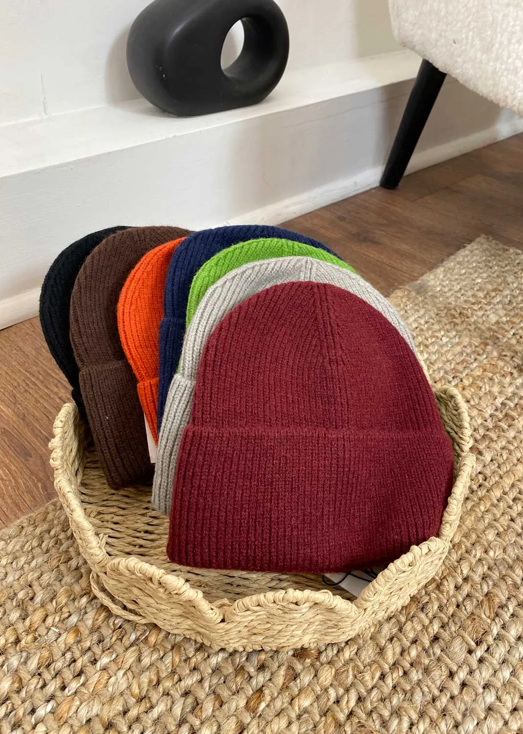 Tenby Beanie Hat in Black