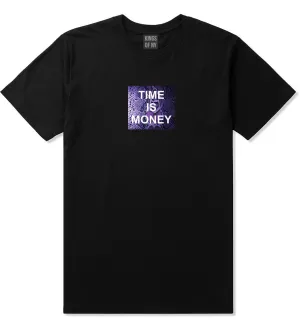 Time Is Money Snakesin Print T-Shirt