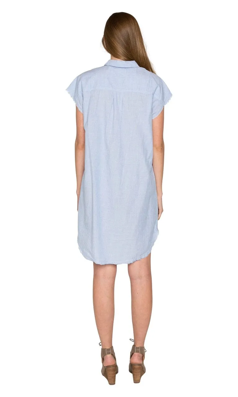 Velvet by Graham & Spencer Arleen Cotton Poplin Button-up Dress