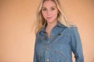 Vintage Women’s Denim Wrangler Cropped Jacket