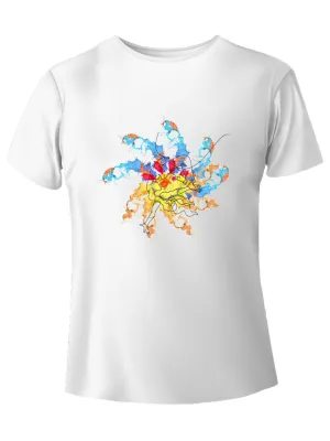 Watercolor acrobata t-shirt