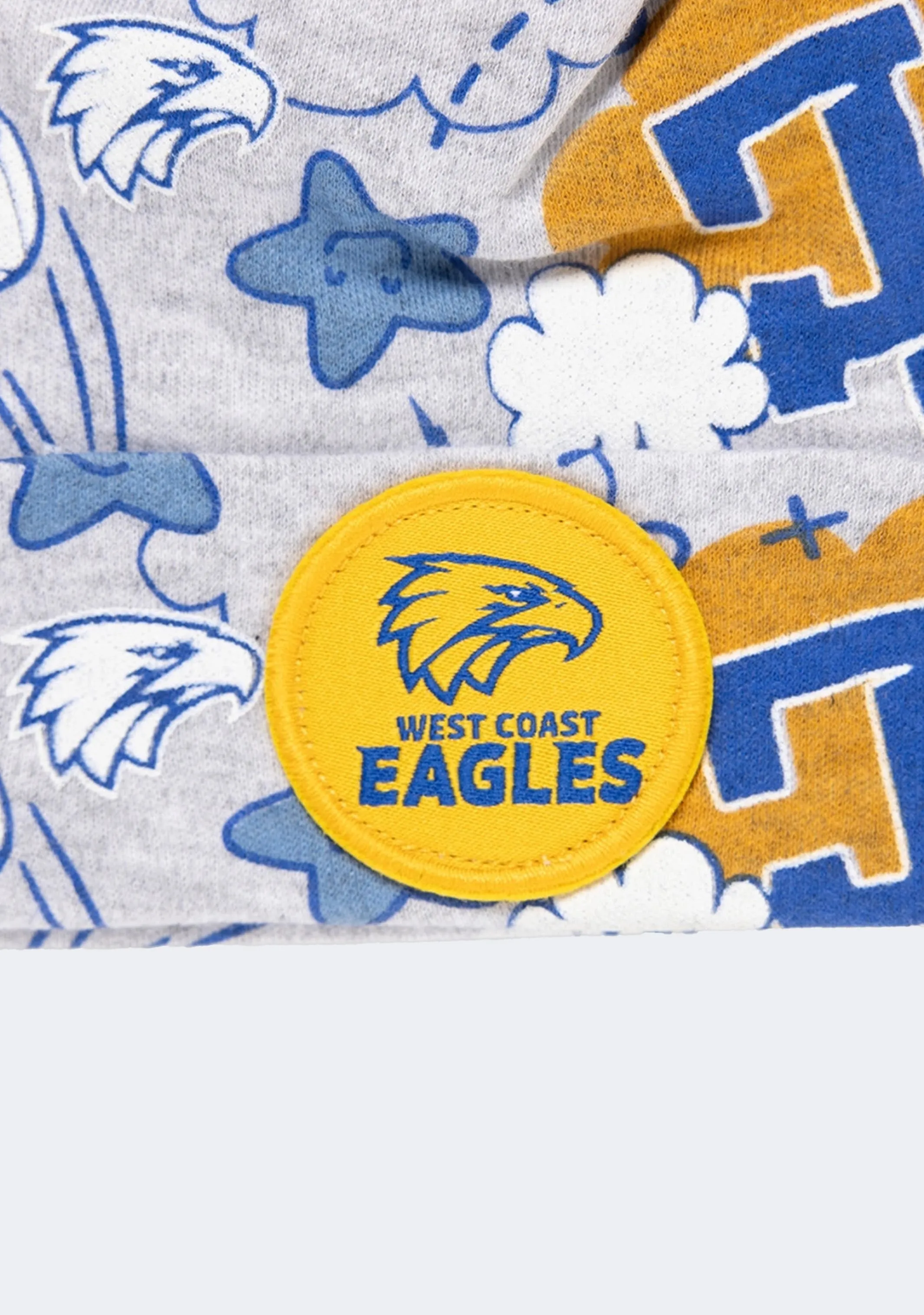 West Coast Eagles Baby Cloud Beanie