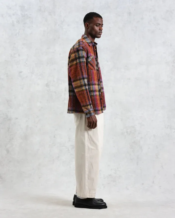 Whiting Overshirt Wool Blend | Multicolour Check