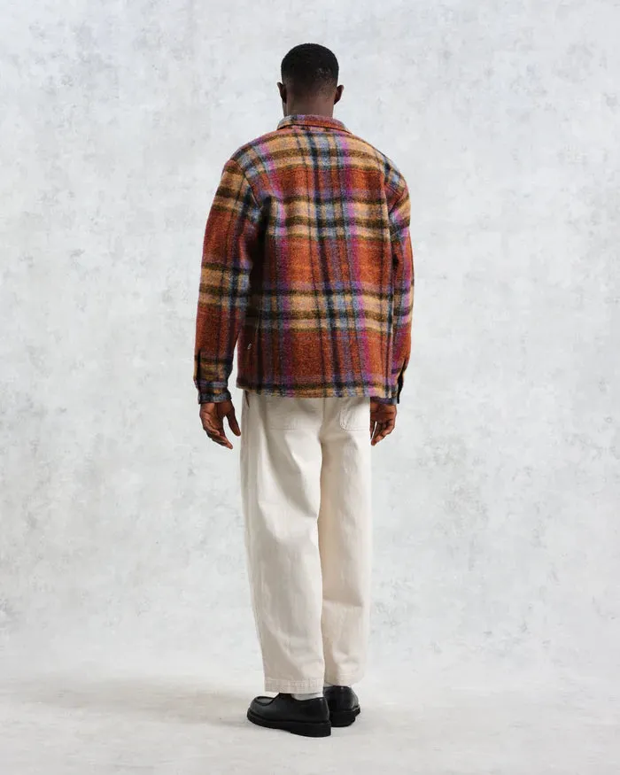 Whiting Overshirt Wool Blend | Multicolour Check