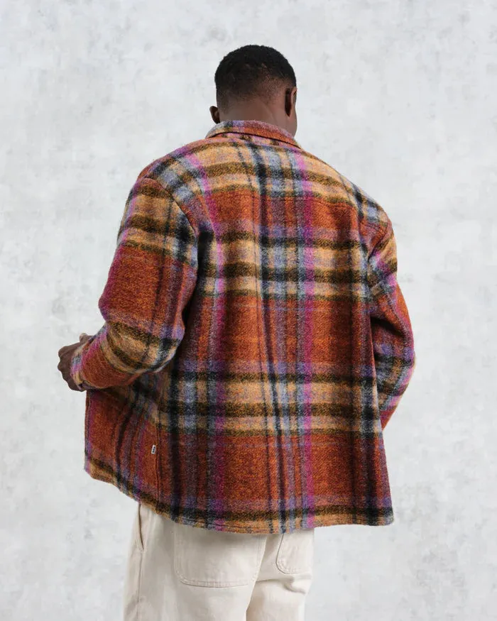 Whiting Overshirt Wool Blend | Multicolour Check