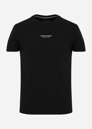 WO tee - black