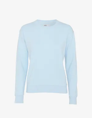 Women Classic Organic Crew - Polar Blue