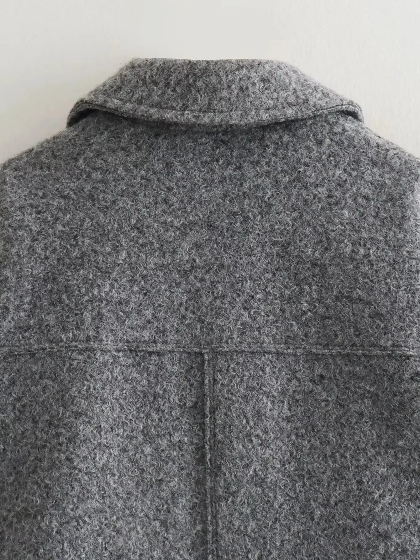 Women Cropped Teddy Jacket for Trendy Winter Layers