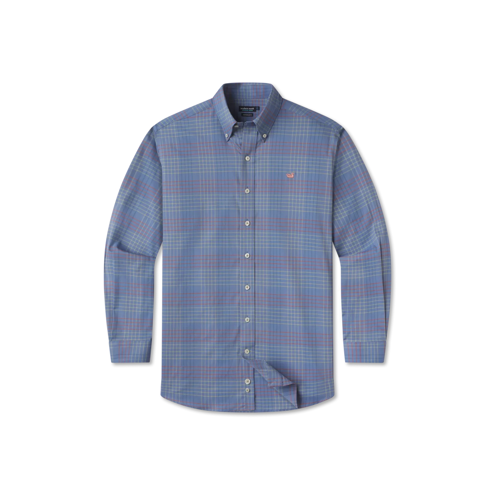 Youth Winfield Grid Performance Dress Shirt